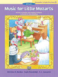 Alfred's Music for Little Mozarts piano sheet music cover